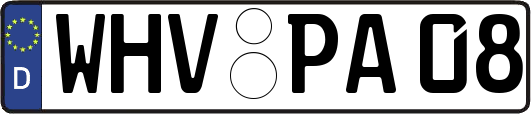 WHV-PA08