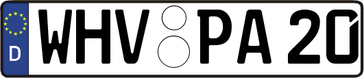 WHV-PA20