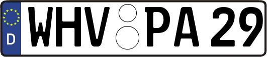 WHV-PA29