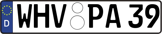 WHV-PA39