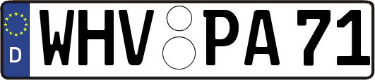 WHV-PA71