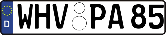 WHV-PA85