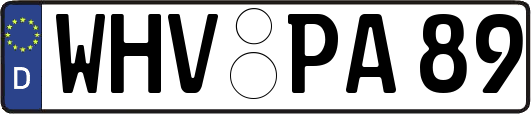 WHV-PA89