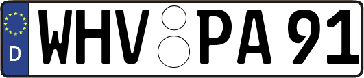 WHV-PA91