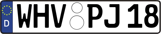 WHV-PJ18