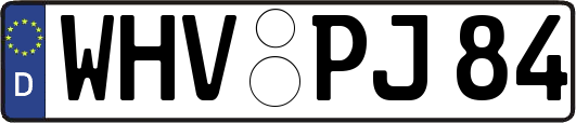 WHV-PJ84