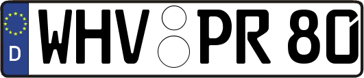 WHV-PR80