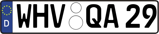 WHV-QA29