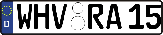 WHV-RA15