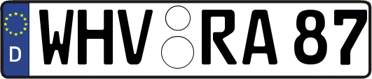 WHV-RA87