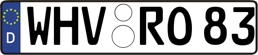 WHV-RO83