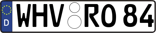 WHV-RO84