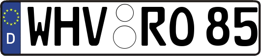 WHV-RO85