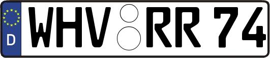 WHV-RR74