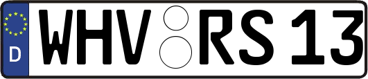 WHV-RS13