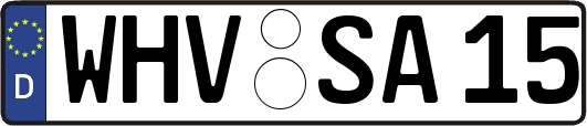 WHV-SA15