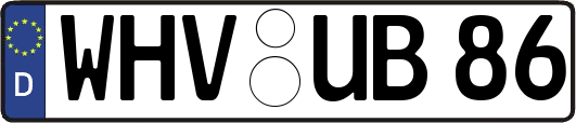 WHV-UB86