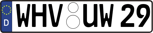 WHV-UW29