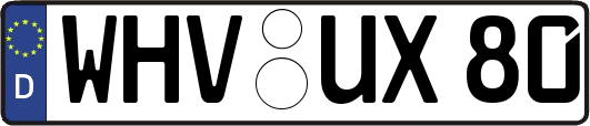 WHV-UX80