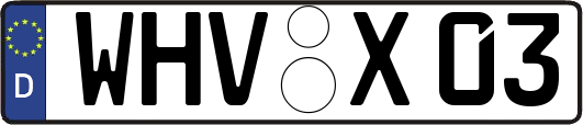 WHV-X03