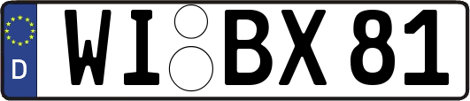 WI-BX81