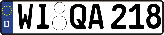 WI-QA218