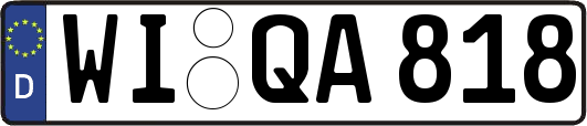 WI-QA818