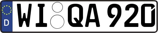 WI-QA920