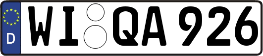 WI-QA926