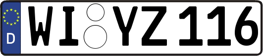 WI-YZ116