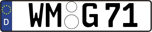 WM-G71
