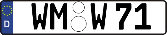 WM-W71
