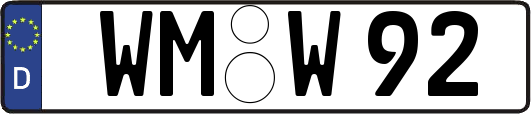 WM-W92