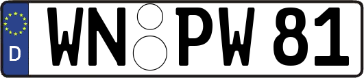 WN-PW81