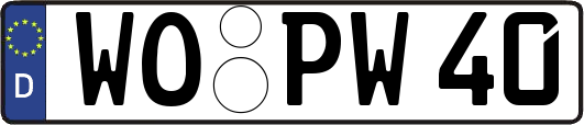 WO-PW40