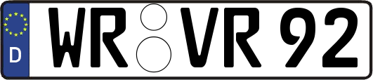 WR-VR92