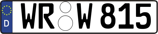 WR-W815