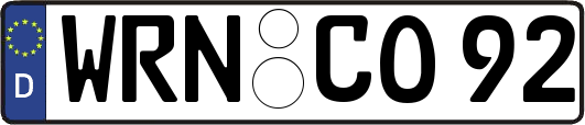 WRN-CO92