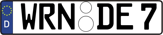WRN-DE7