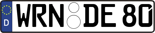 WRN-DE80