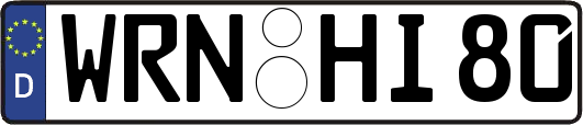 WRN-HI80