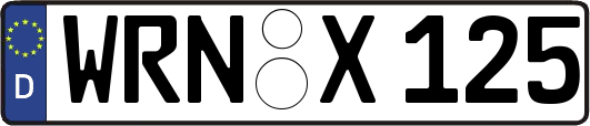 WRN-X125