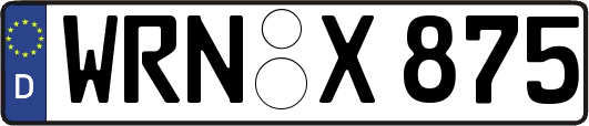 WRN-X875