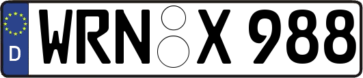 WRN-X988