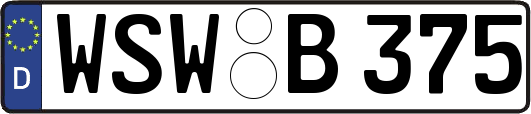WSW-B375