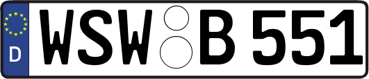 WSW-B551