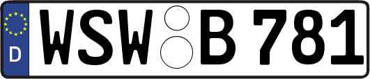 WSW-B781