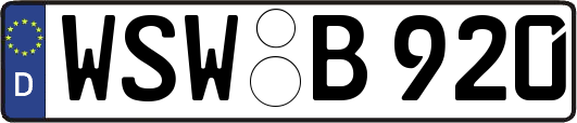 WSW-B920