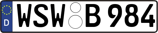 WSW-B984