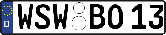 WSW-BO13